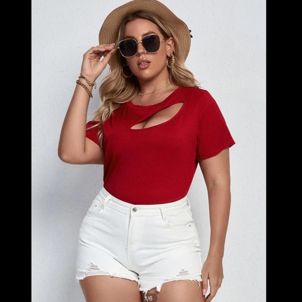 Sexy cut out tee